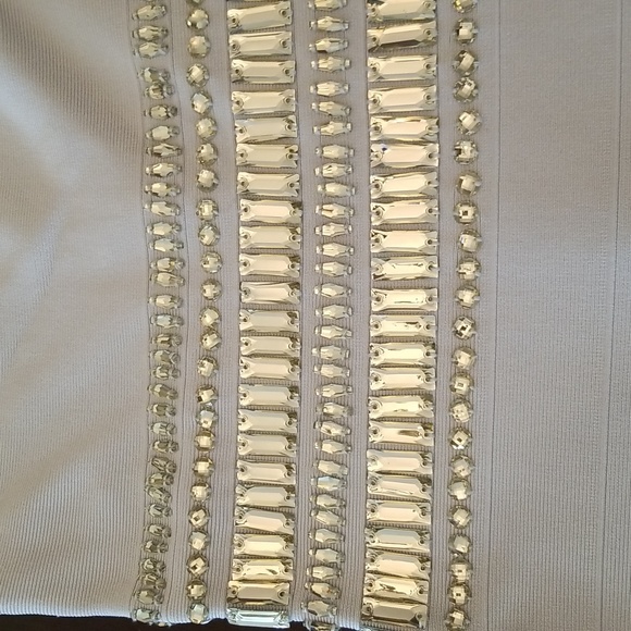 Brand new with tickets on Marciano bodycon - Fire and ice bandage dress - Picture 4 of 8